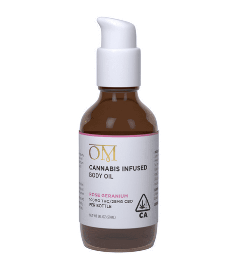 Cannabis Infused Body Oil