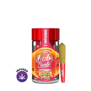 Baby Jeeter Infused Joints - Peach Ringz